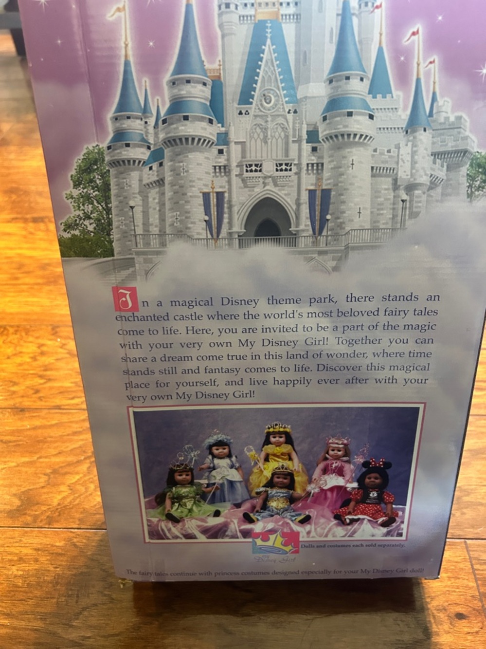 MY DISNEY GIRL DOLL "BLONDE", WALT DISNEY WORLD ORIGINAL AUTHENTIC, BRAND NEW! - Picture 12 of 15